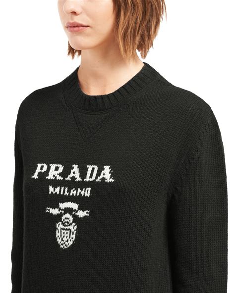 women prada sweater|prada crew neck sweater.